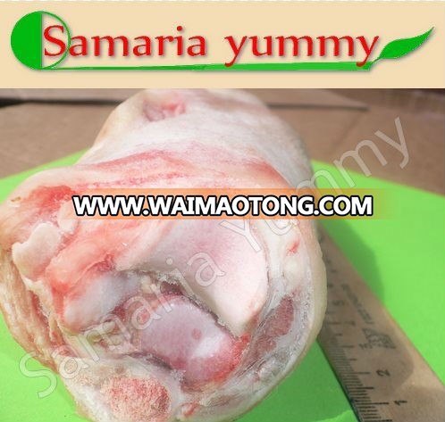 Frozen pork hind feet from Russia